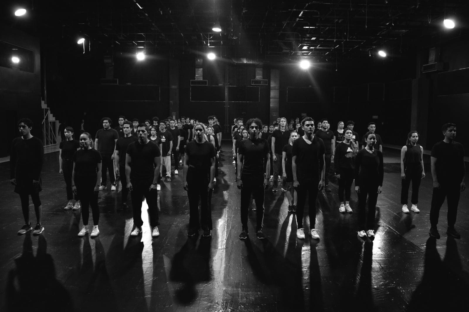 Producción escénica de alumnos de CEFAT en iluminación teatral